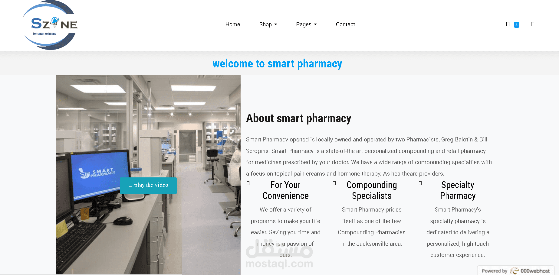 pharmacy ecommerce web application