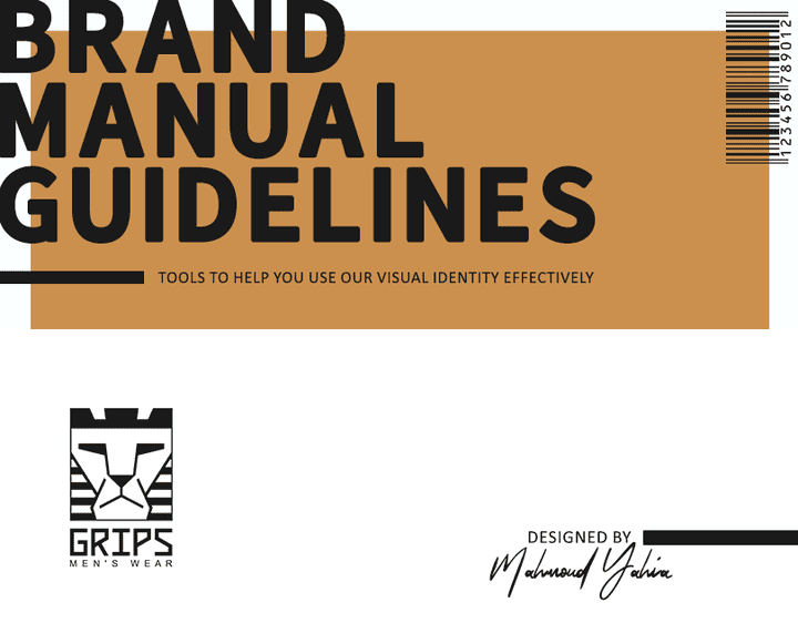 GRIPS Brand Manual Guidelines | دليل استخدام الهوية البصرية