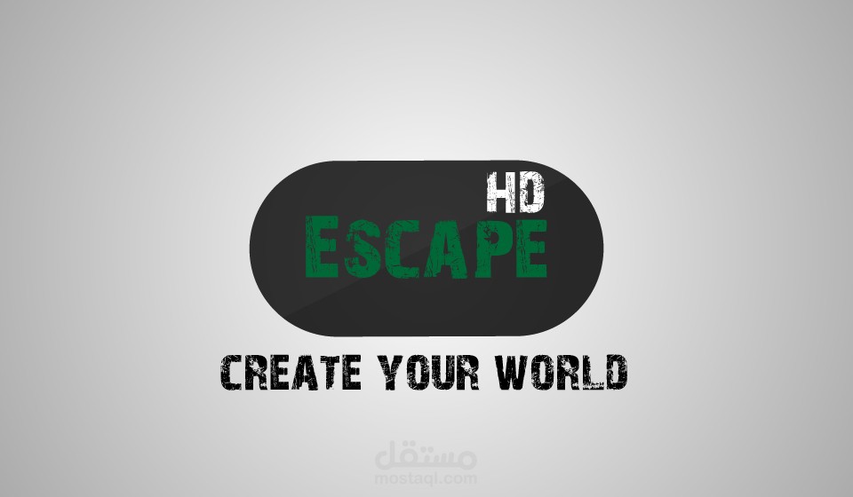 A logo for escape company