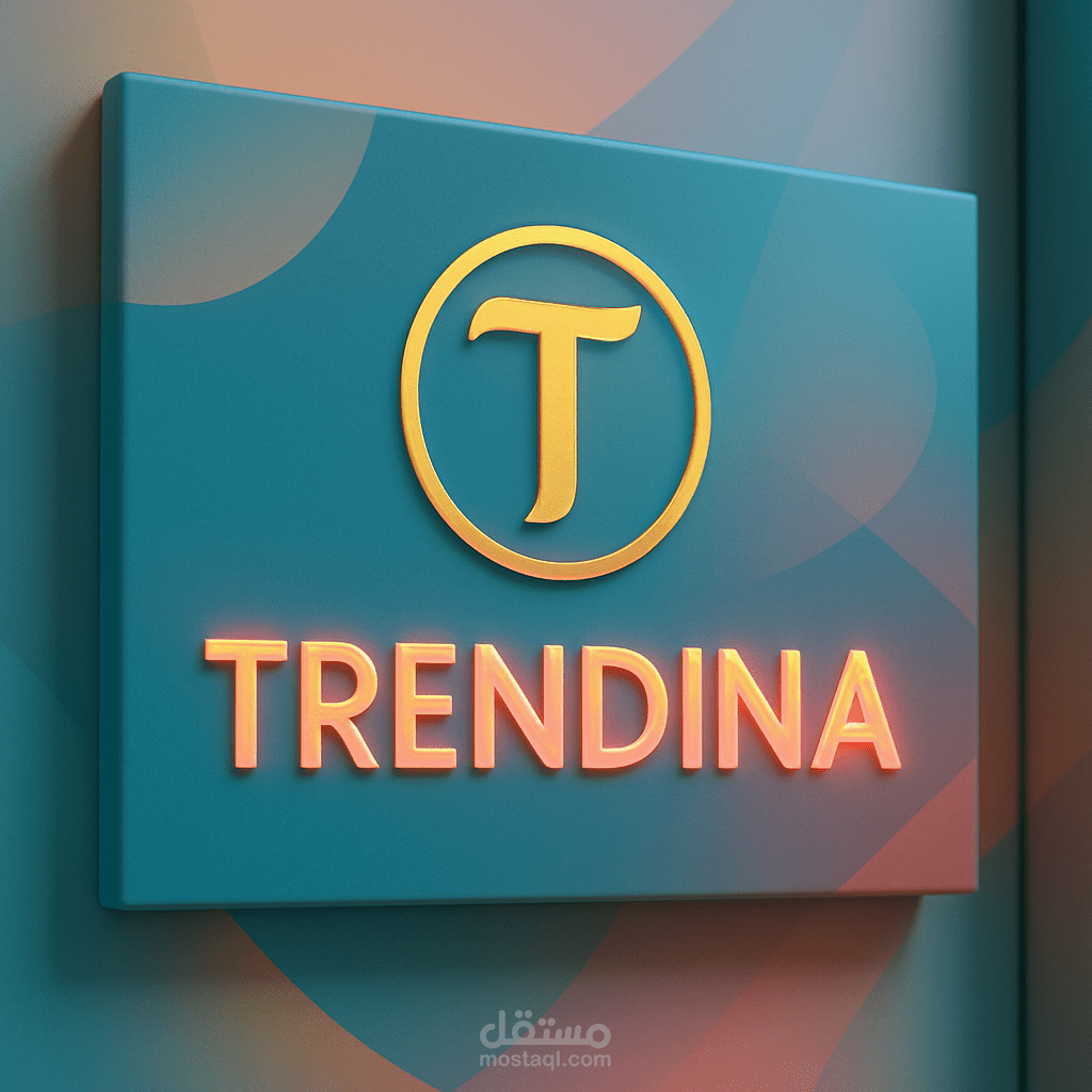 تصميم هوية بصرية وواجهات تطبيق لمتجر ملابس – Trendina