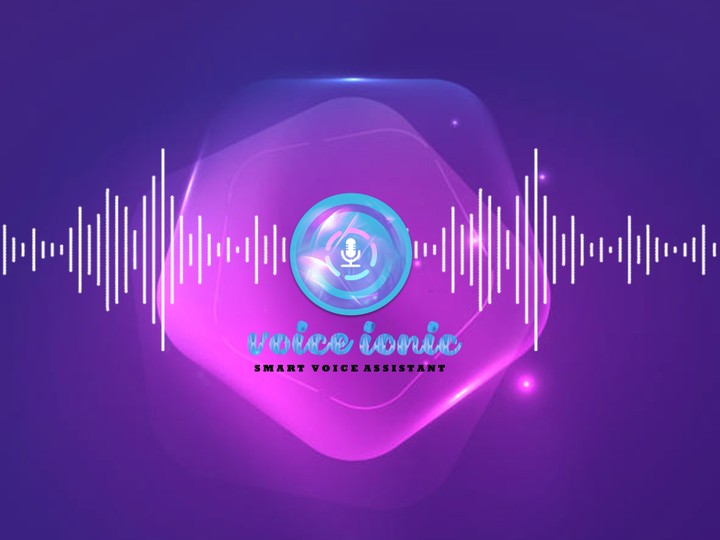 تصميم voice assistant logo