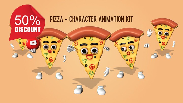 Pizza - Character Animation Kit