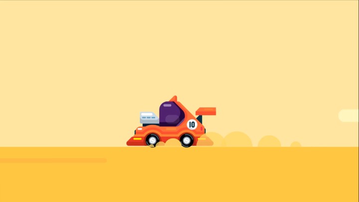 Racer Car Motion Graphics | موشن جرافيك