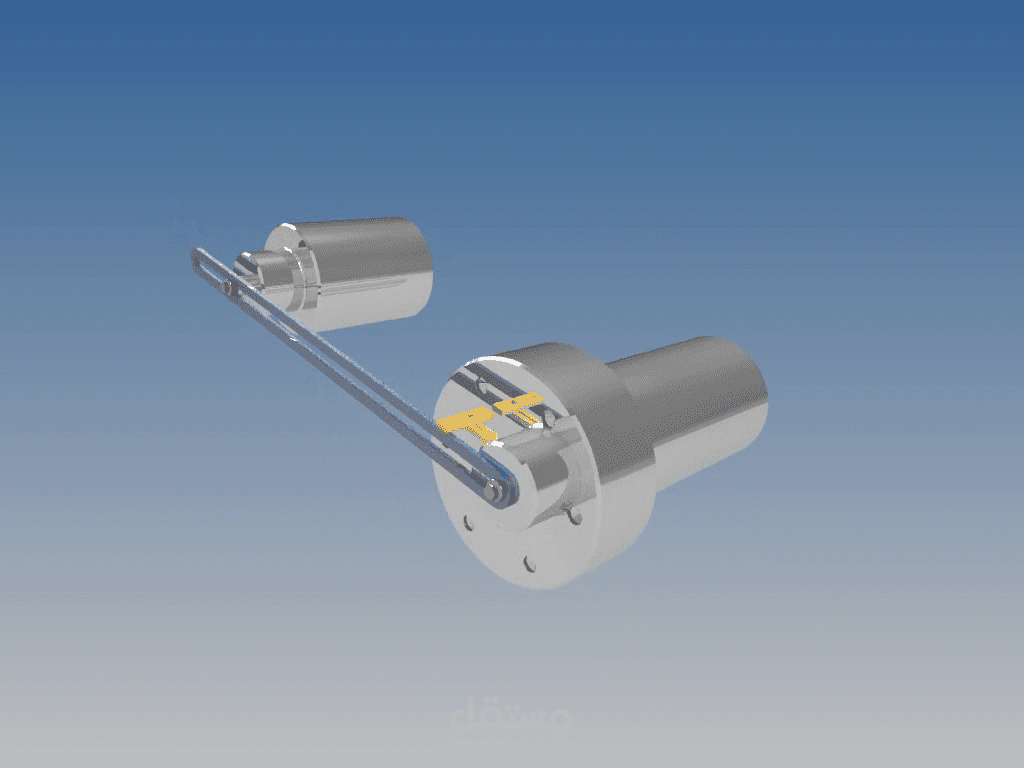 محاكاة تصفير محور لا مركزي بواسطة برنامج Autodesk Inventor