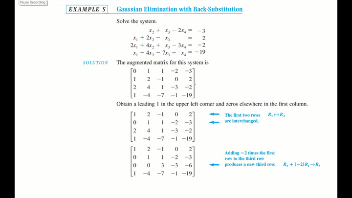 Linear Algebra Demo