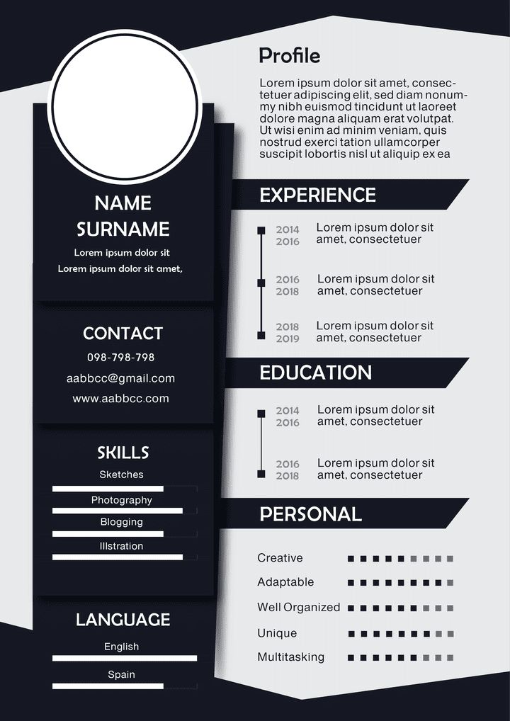 cv design