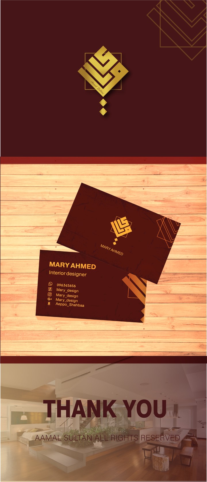 MARY LOGO + BUSINESS CARD