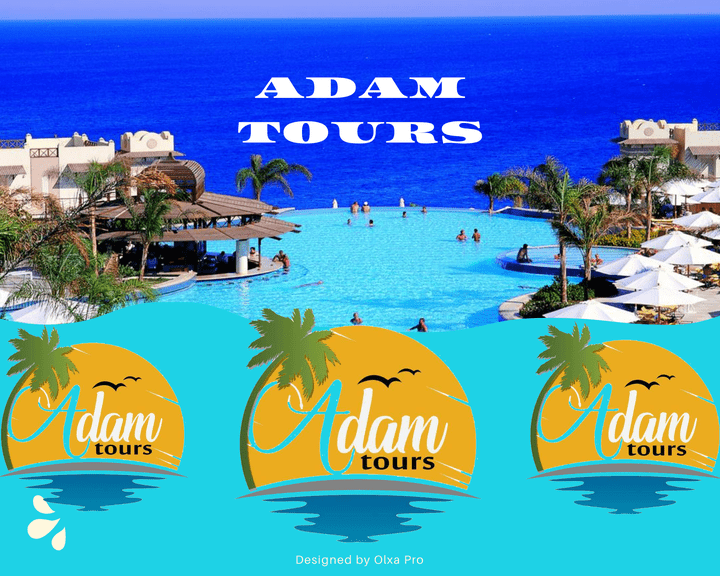 كولكشن تصميمات بوسترات تسويقية العميل شركة  Adam Tours