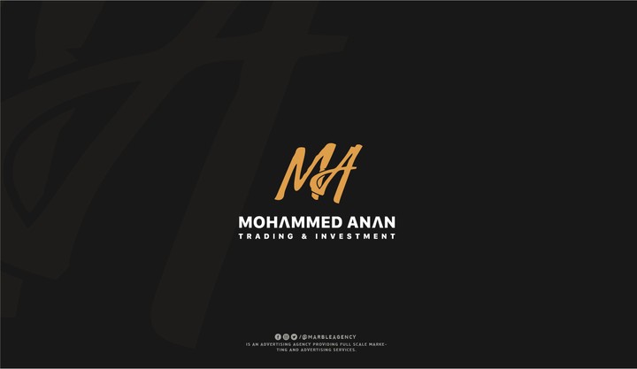 Mohamed Anan logo design