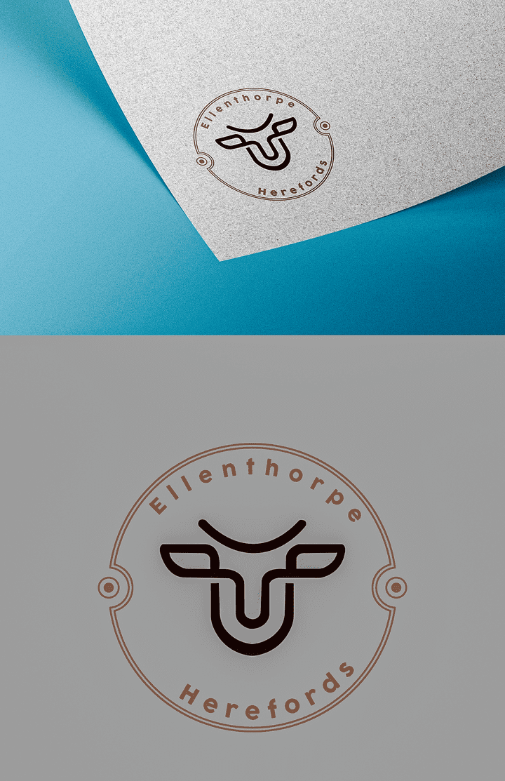 Ellenthorpe Herefords LOGO DESIGN