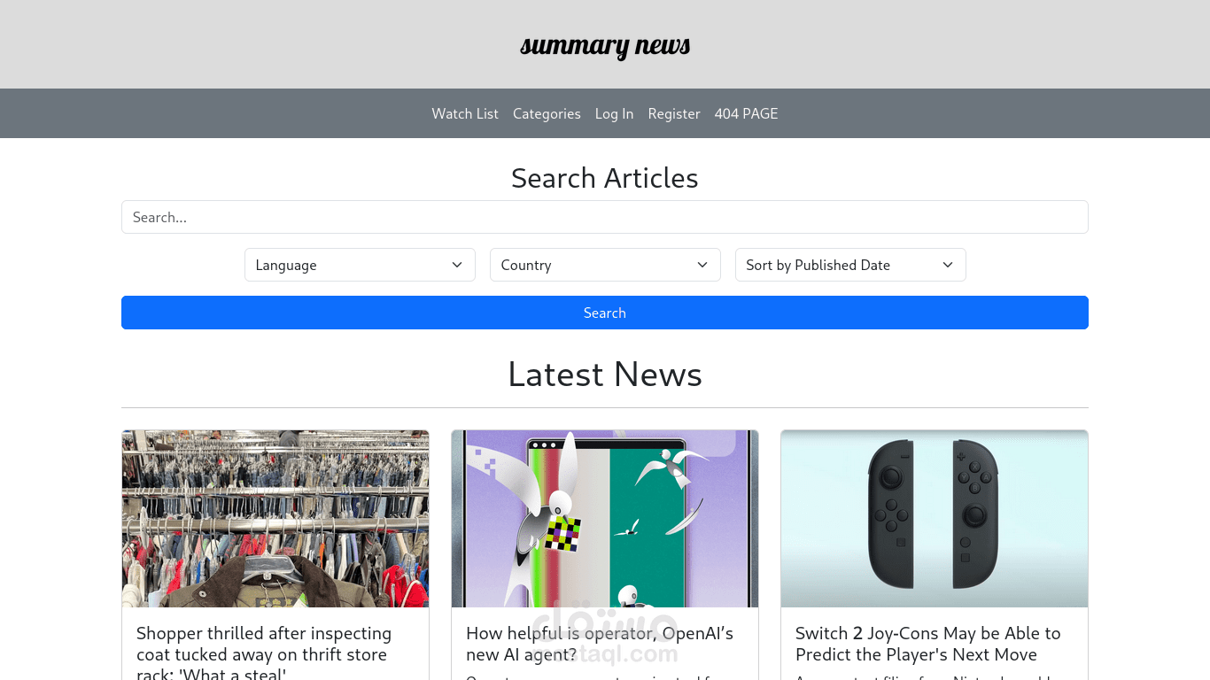 Summary News