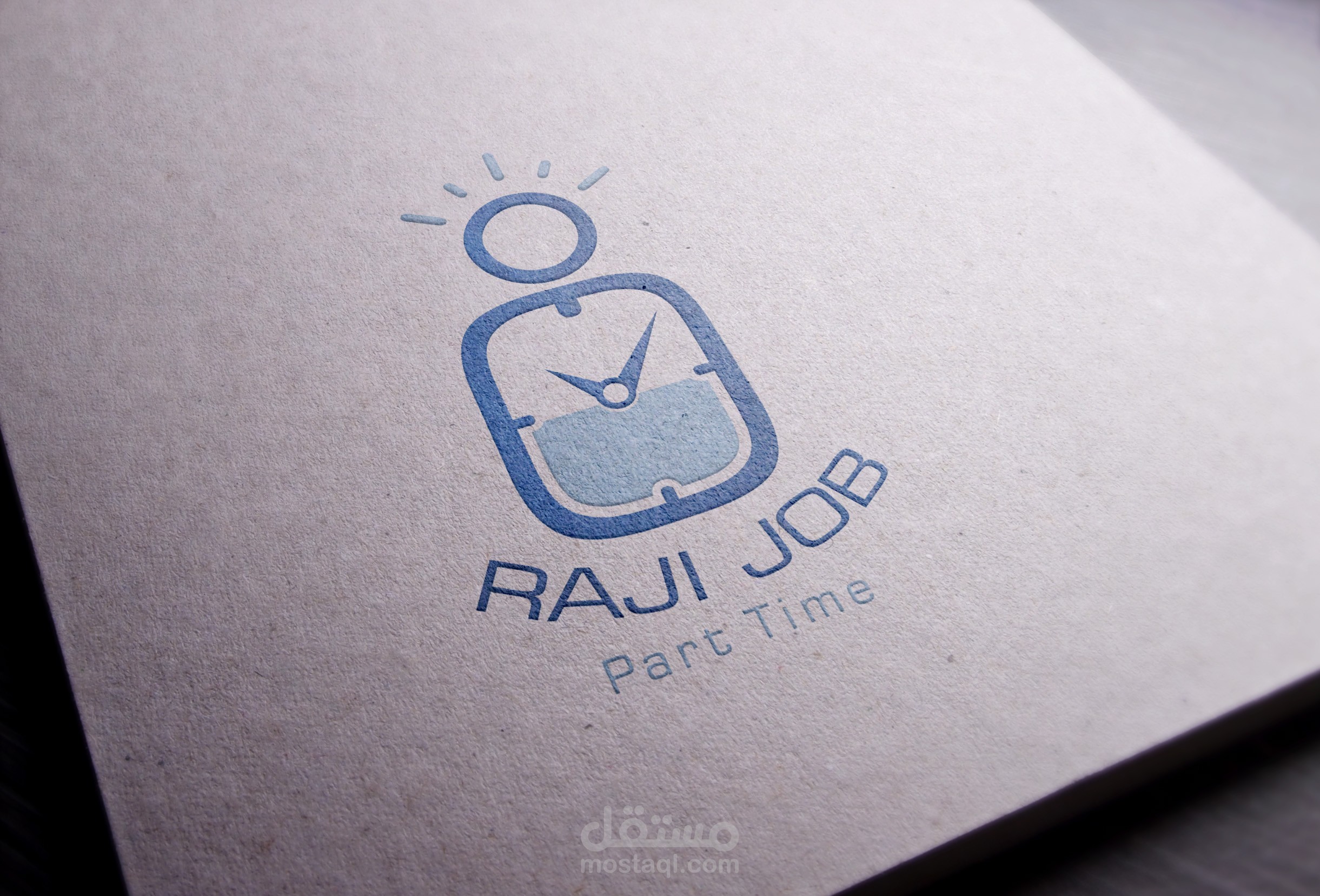 تصميم شعار منصة  Raji Job