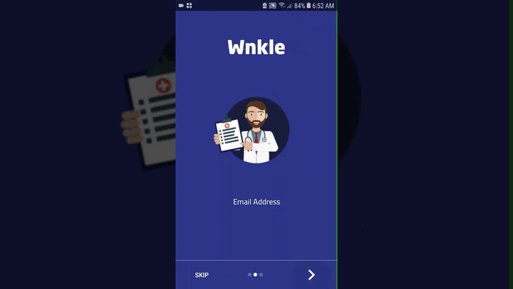 Wnkle-Pro - تطبيق للمرضي