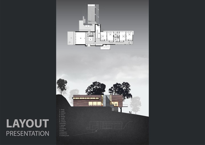 architecture layout presentation