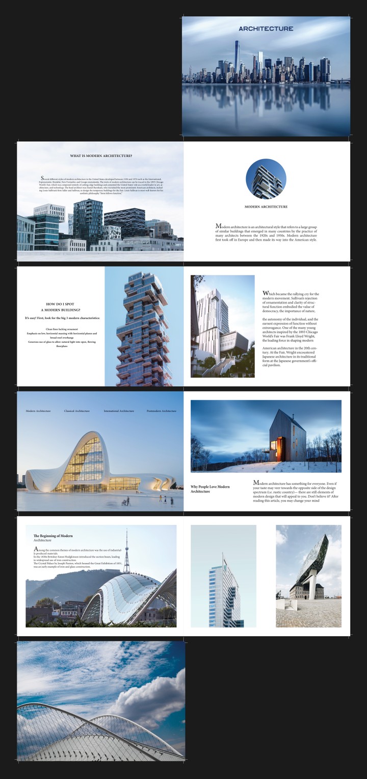 Brochure design