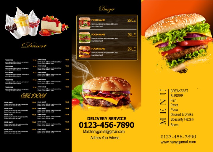 Burger Menu