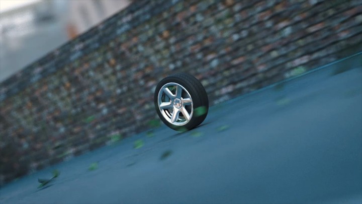 3D Wheel Animation Test