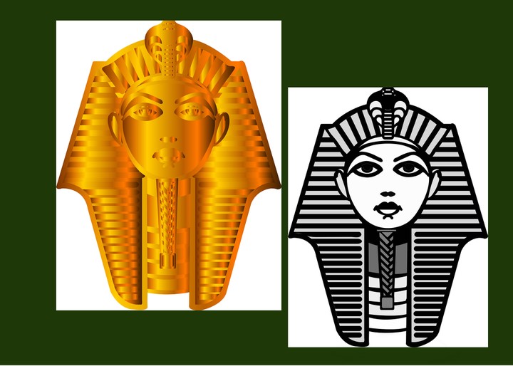 رسم بعض شخصيات مصر القديمة