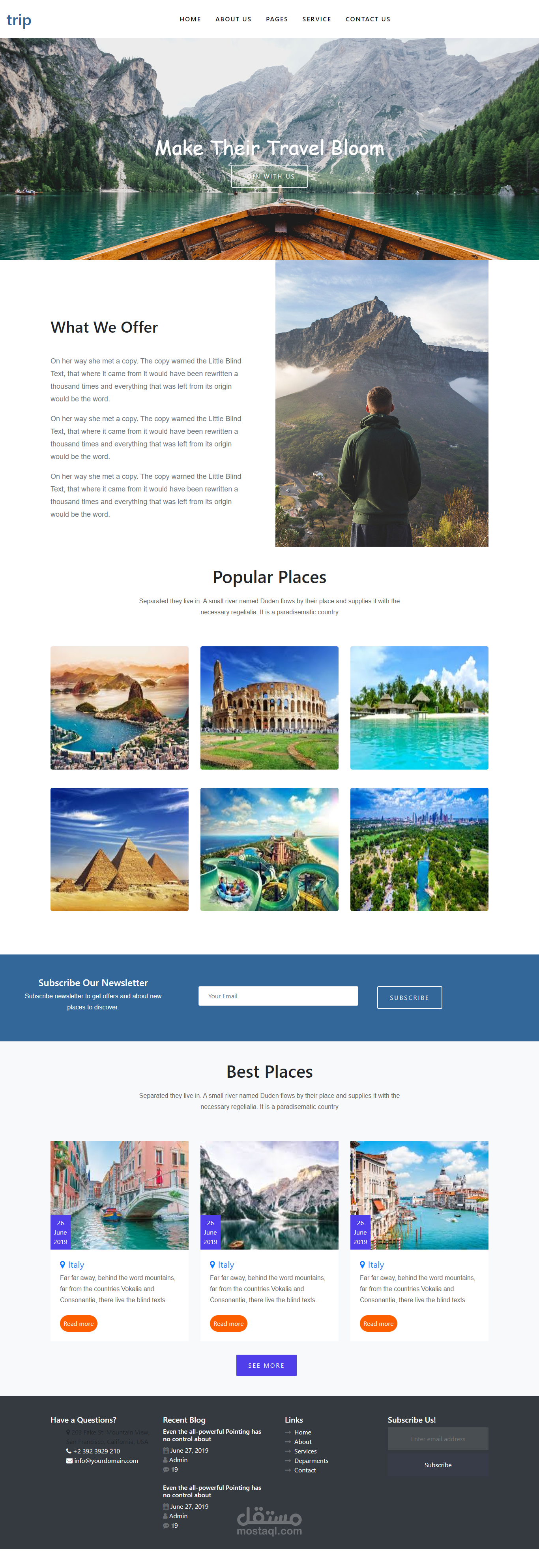 Trip Website