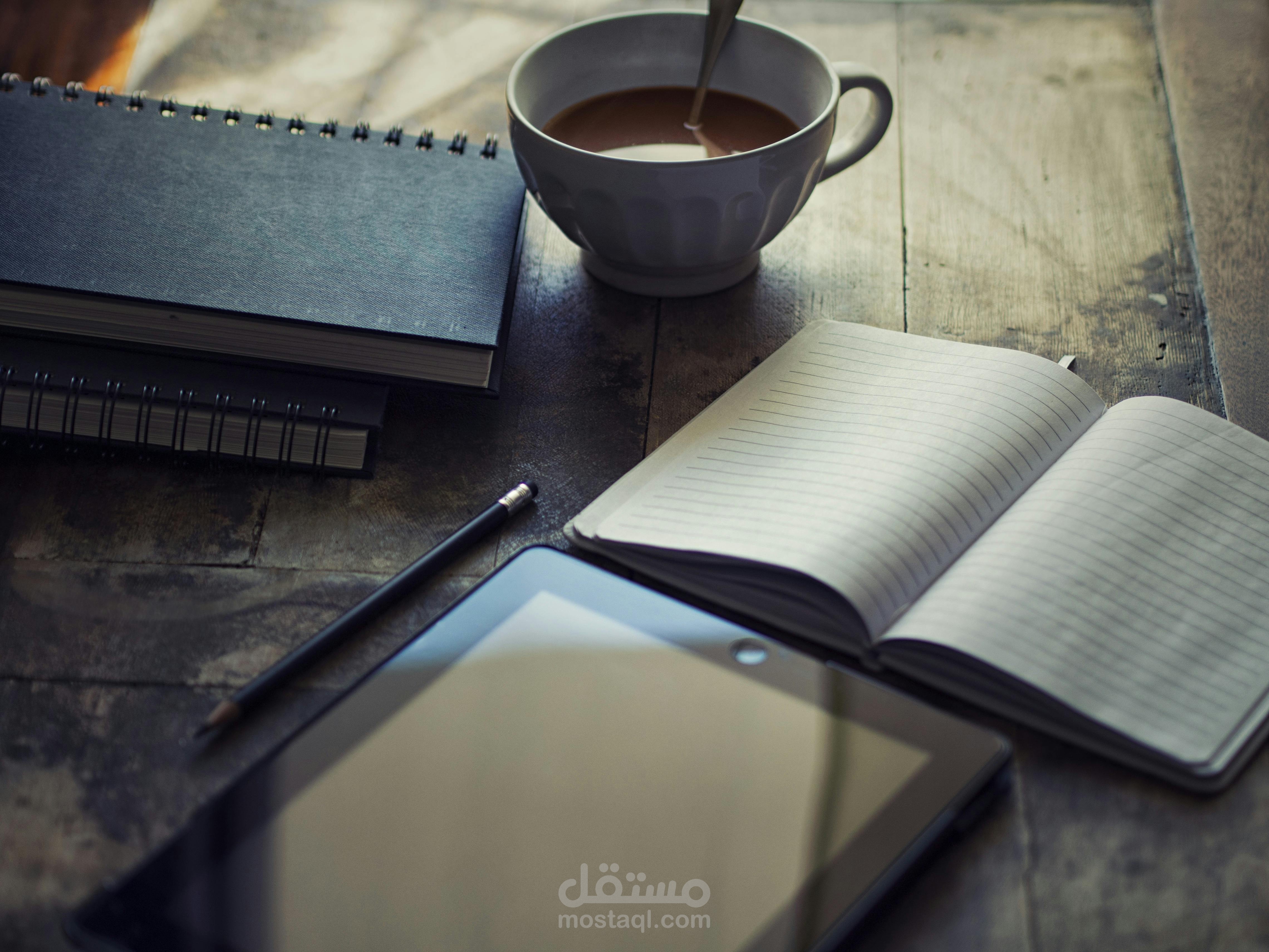 تأليف كتاب كامل "Ghostwriting" عن ريادة الأعمال