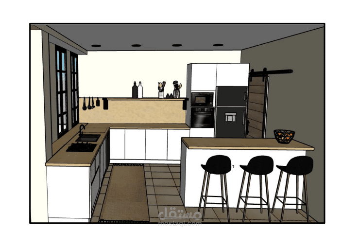 design kitchen for a house