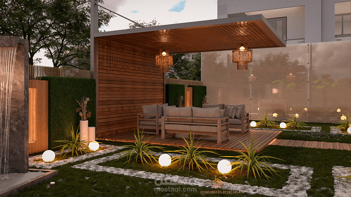 landscaping design area