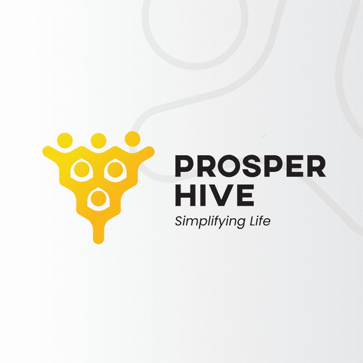 تصميم شعار شركة "Prosper Hive"