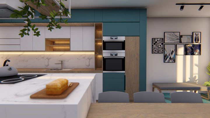kitchen interior design || تصميم داخلي لمطبخ