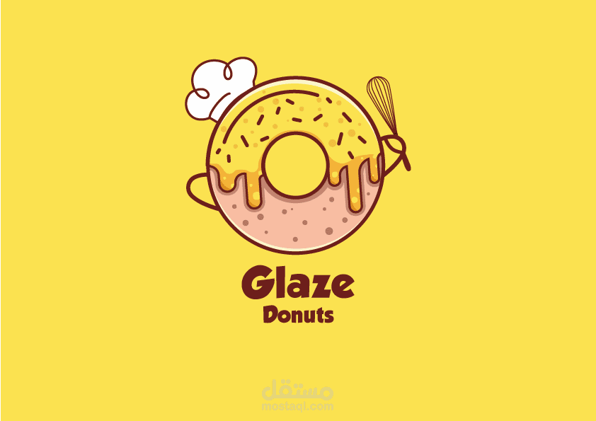 Glaze Donuts logo (New Logo)