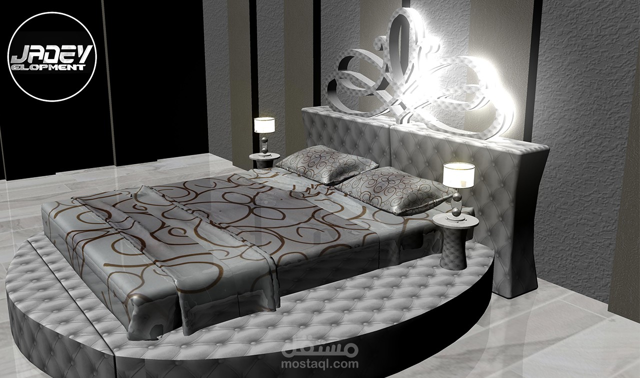 3D Bedroom model