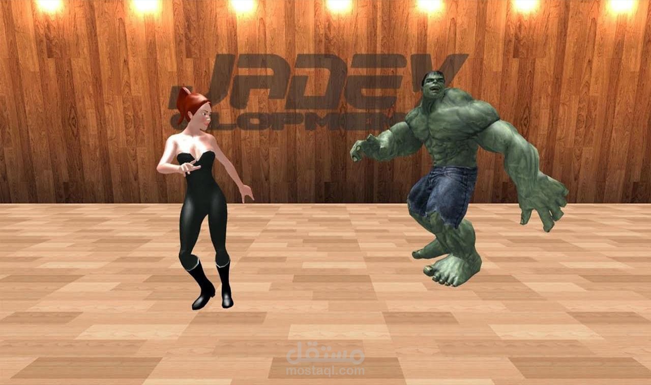 The Hulk Dancing