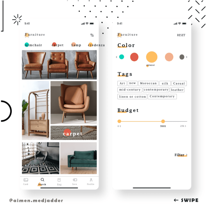 Furniture App Ui