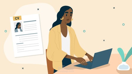 إنشاء وتصميم سيرة ذاتية CV