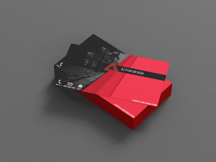 تصميم business card احترافية