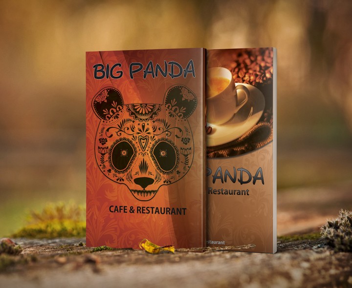 Big panda Menu and Flyer