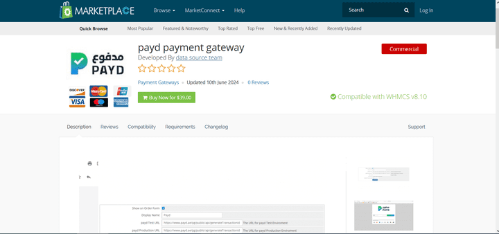 Payd و Tap لـ WHMCS payment gateway