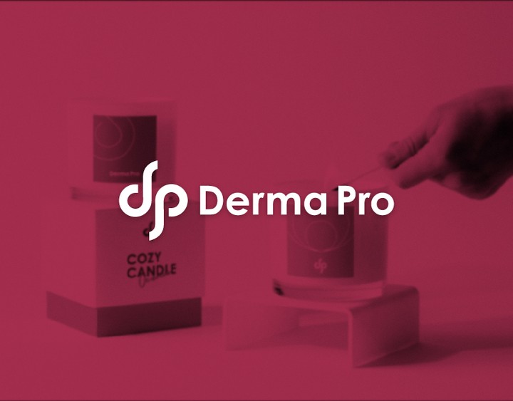 تصميم هوية بصرية احترافية لبراند ديرما للتجميل | Derma Brand Identity