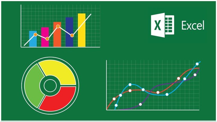 عمل جداول احترافية و رسومات بيانية باستخدام برنامج Excel