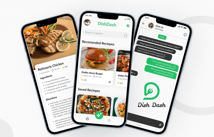 DishDash_Ai Food Recipe_Ui\Ux case study