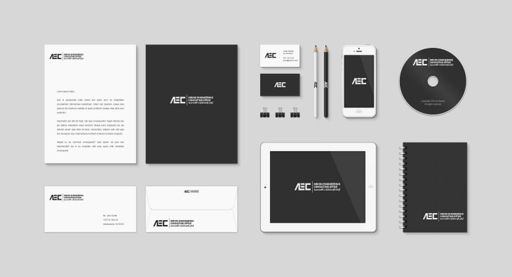  Arkan Engineering consulting office brand identity