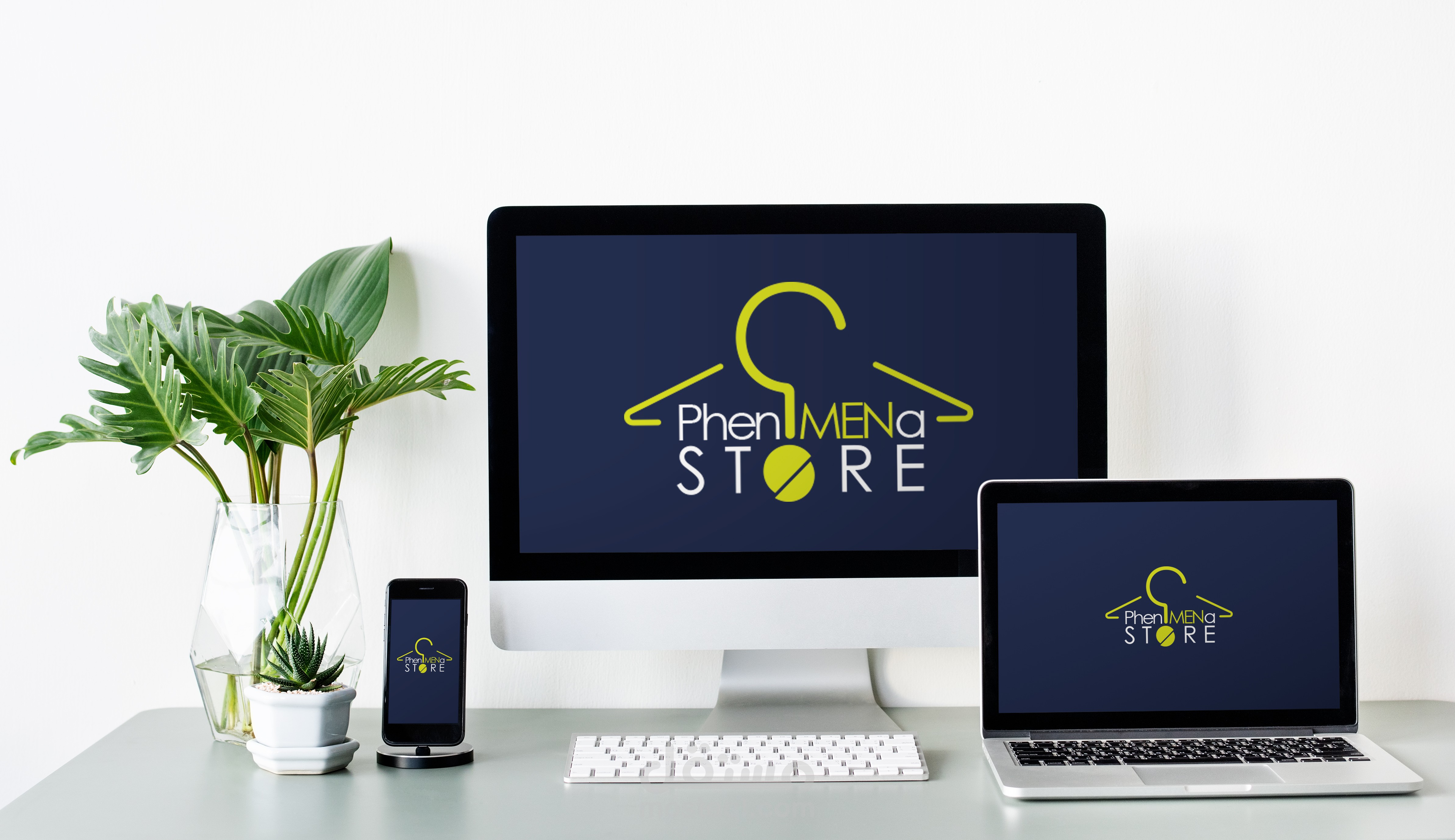 شعار لمتجر اونلاين (Phenomena Online Store)