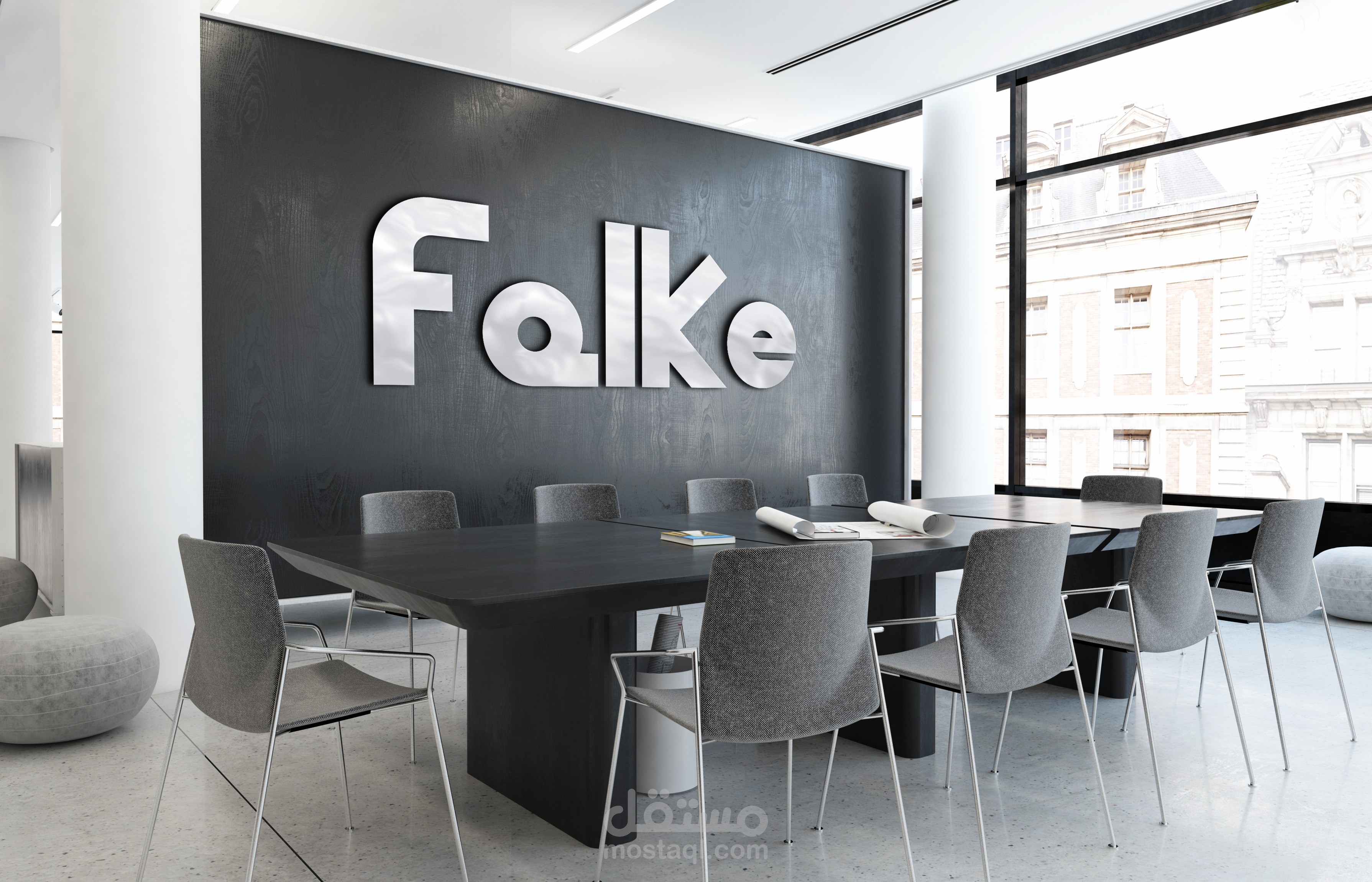 تصميم شعار لشركة ملابس تدعى Falke