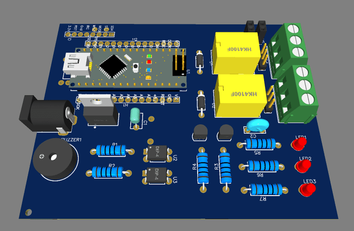 Door Locker Security system