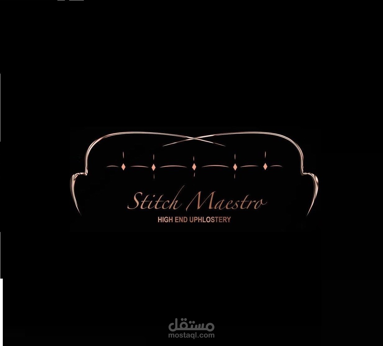 تصميم لوجو شركة Stitch Maestro