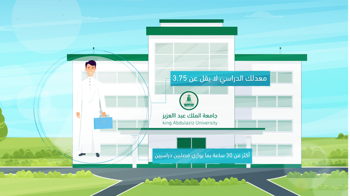 فيديو موشن جرافيك لصالح جامعة-الملك-عبدالعزيز