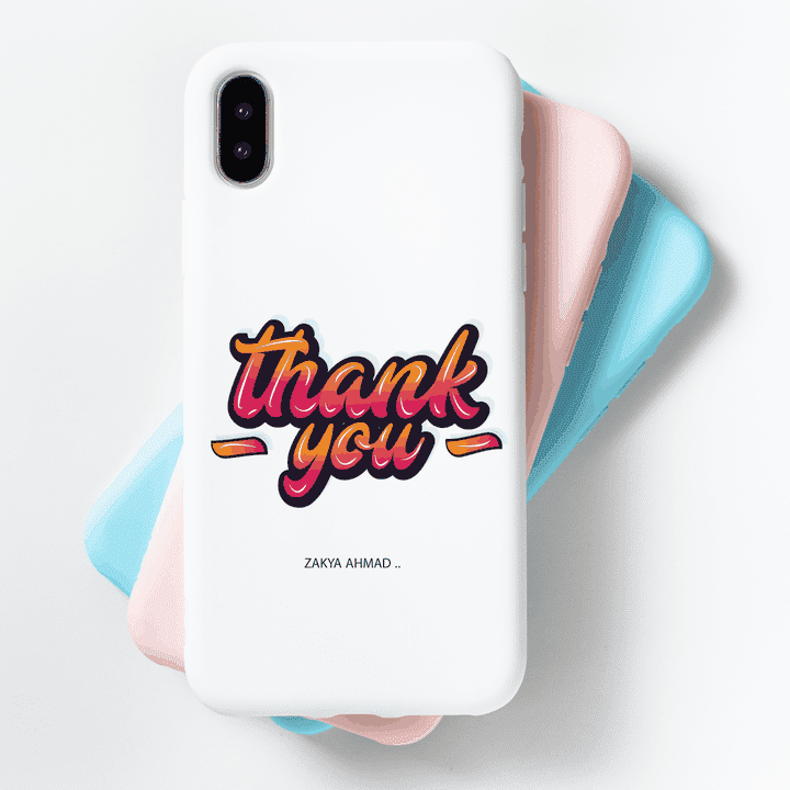 Typography -Mobile cover