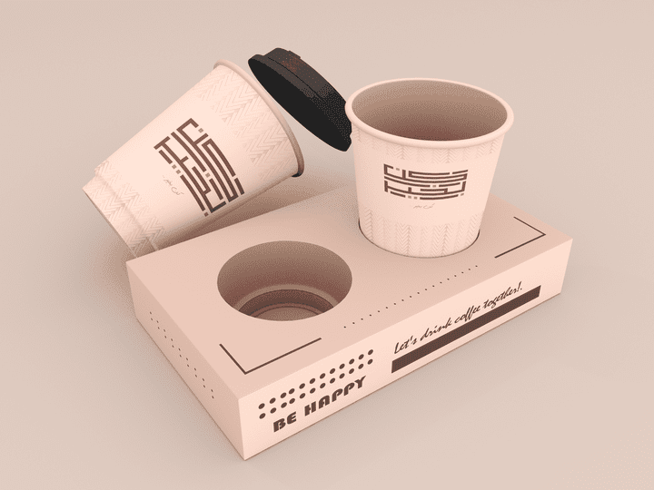 coffee cup -Typography