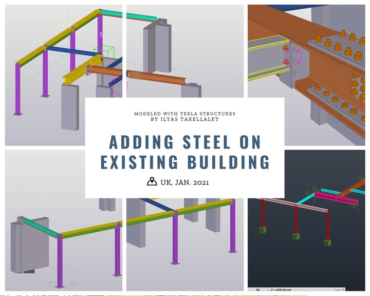 ADDING STEEL ON EXISTING BUILDING