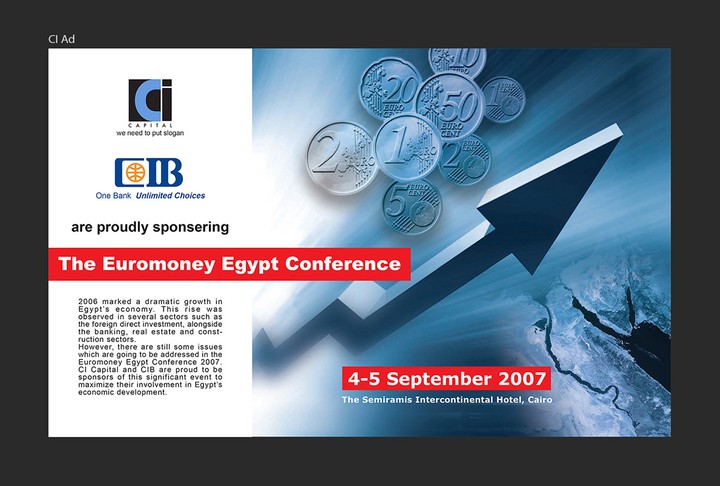 اعلان عن مؤتمر "Euromoney Egypt"سبتمبر  ٢٠٠٧