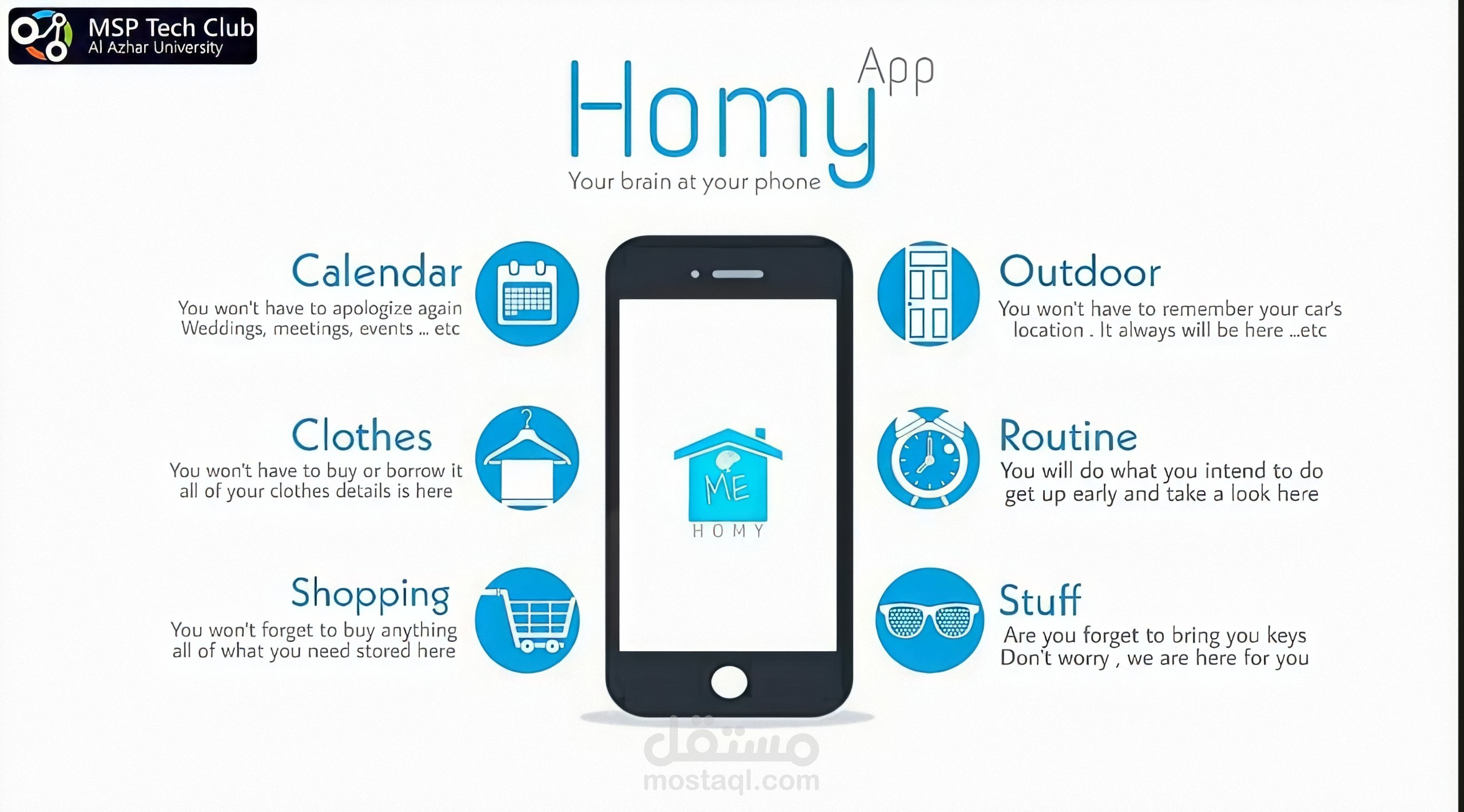 Homy app poster